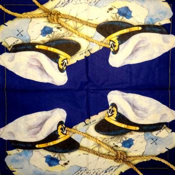 MARI-136 Maritim - 3-lagig (blau) - Ambiente
